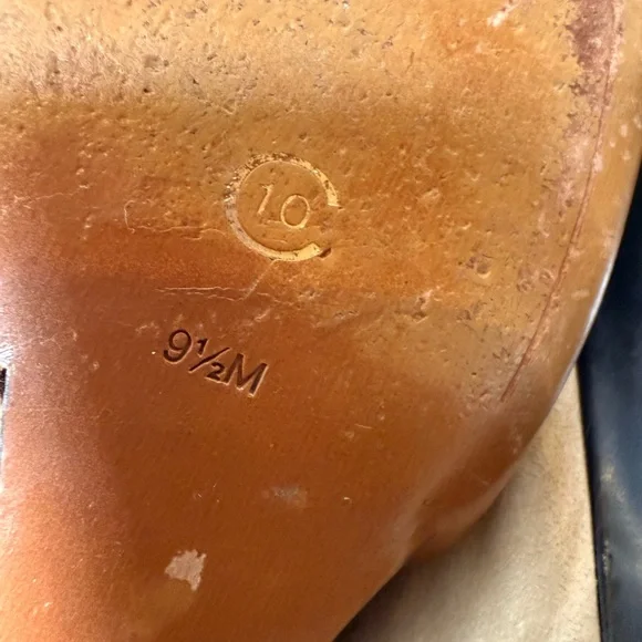 10 Crosby Derek Lam Tan and Black Wedges - Picture 6 of 6